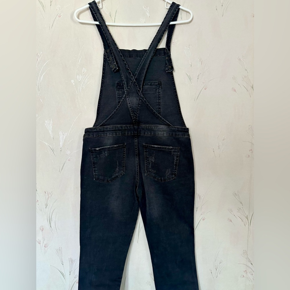 Zips & Rips Denim Dungarees - Picture 8 of 12